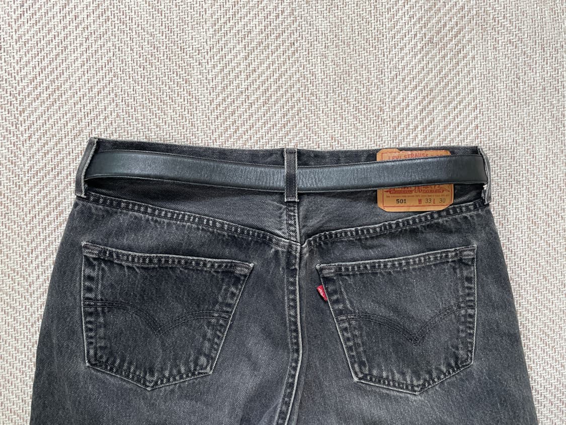 피에르가르뎅 골드버클 레더 벨트  상품이미지3