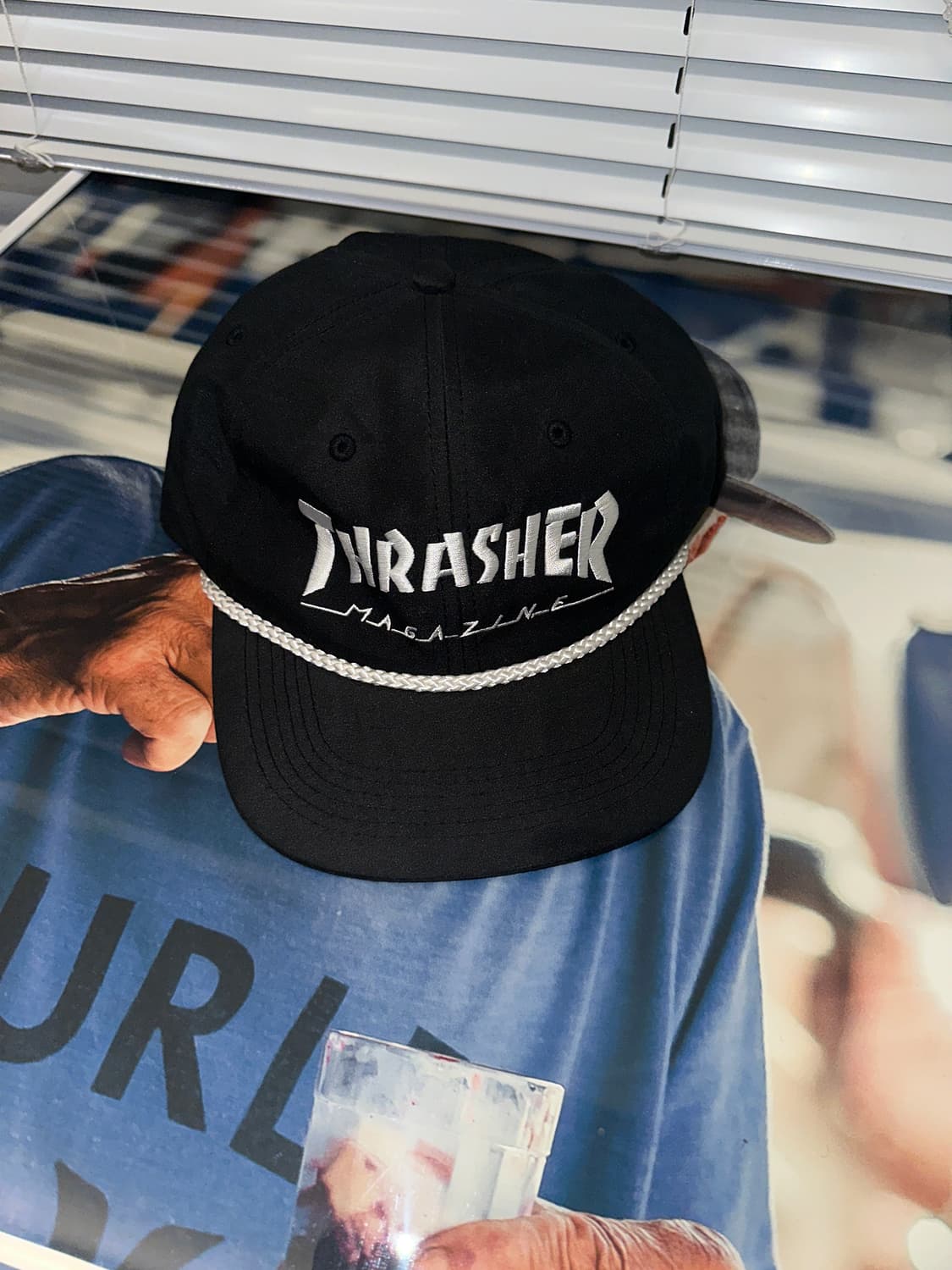 트레셔 Thrasher 로프 트러커 캡 상품이미지1