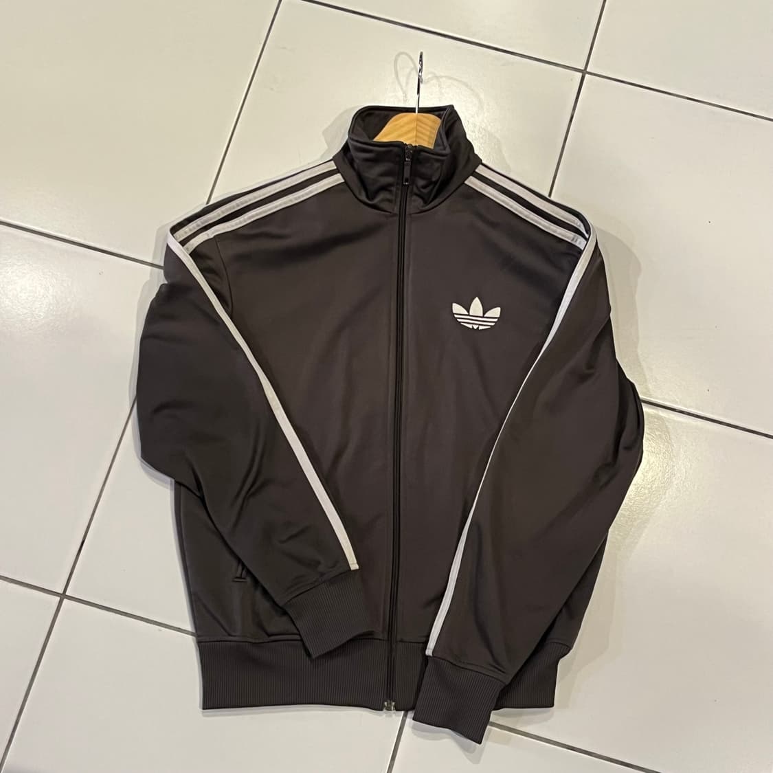 아디다스 대장 구형 파이어버드 브라운 져지 트랙탑 상품이미지1