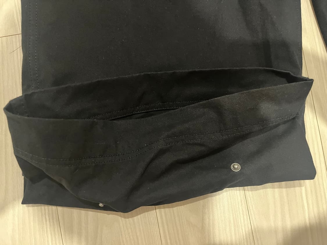 Opus0012 melted cotton pants black 상품이미지6
