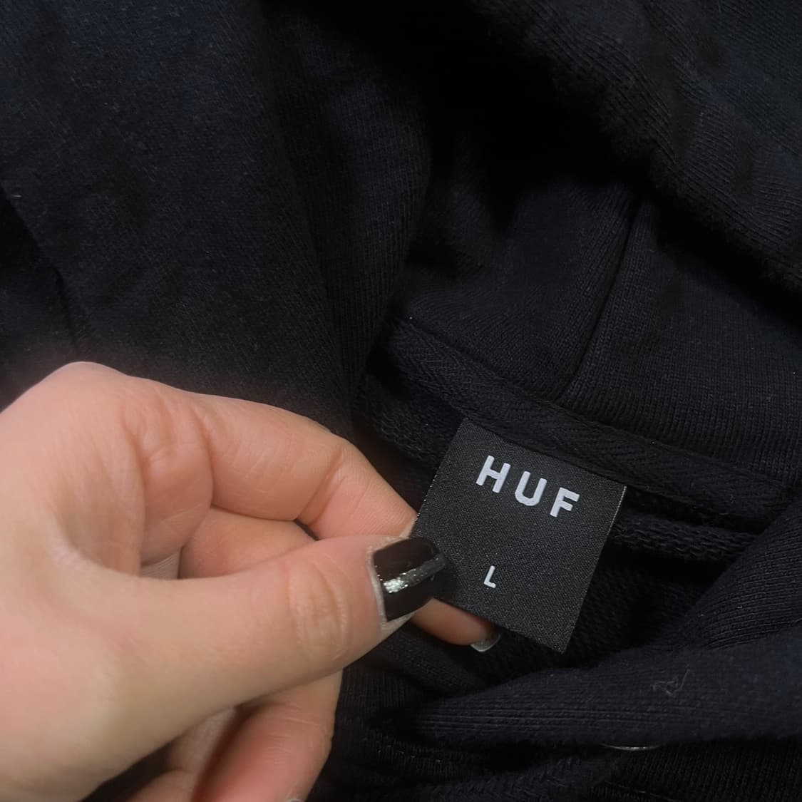 허프 빅로고 후드티 상품이미지3