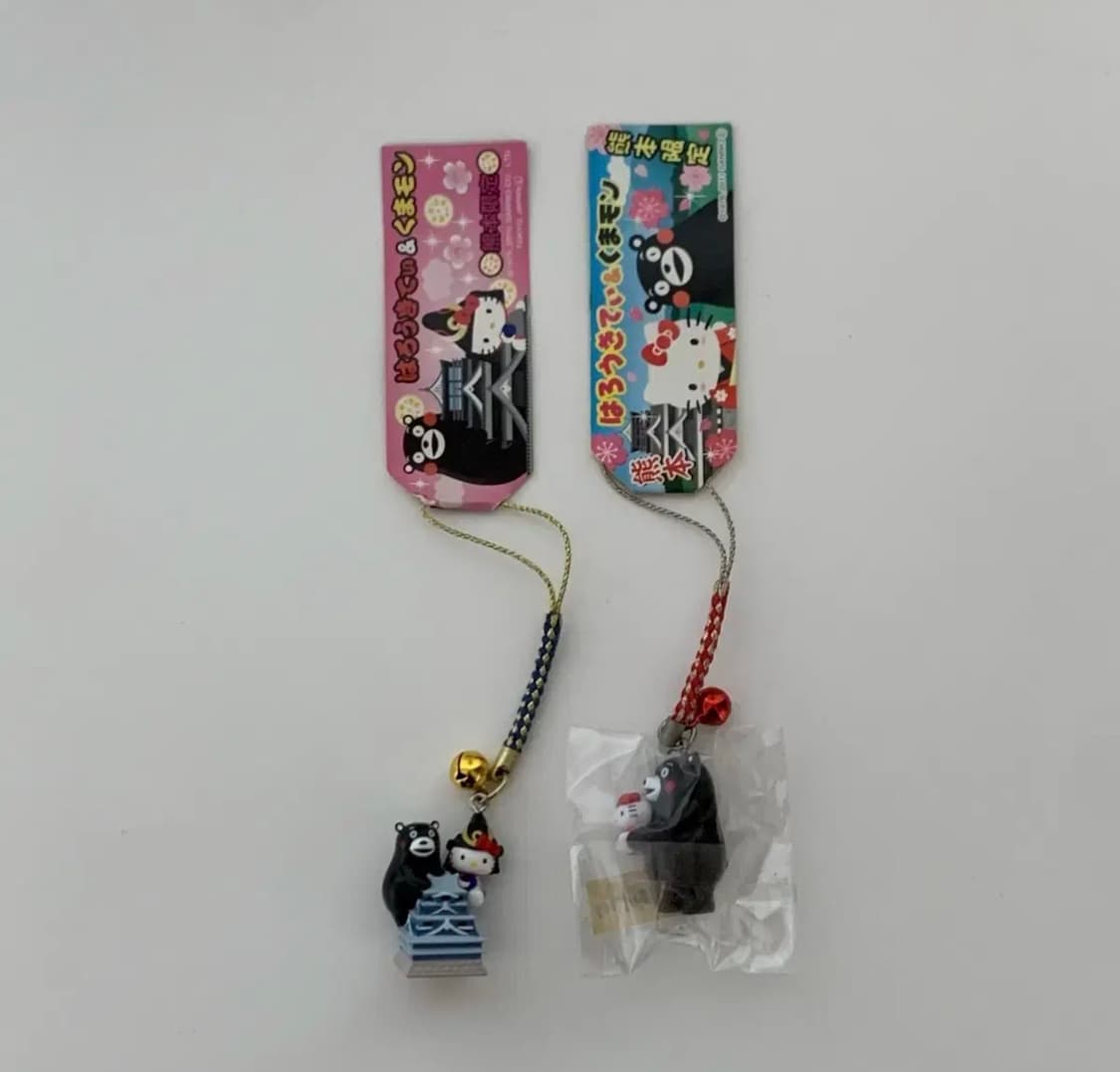 헬로키티 스트랩  (2종 일괄) 산리오 키티키링 상품이미지1