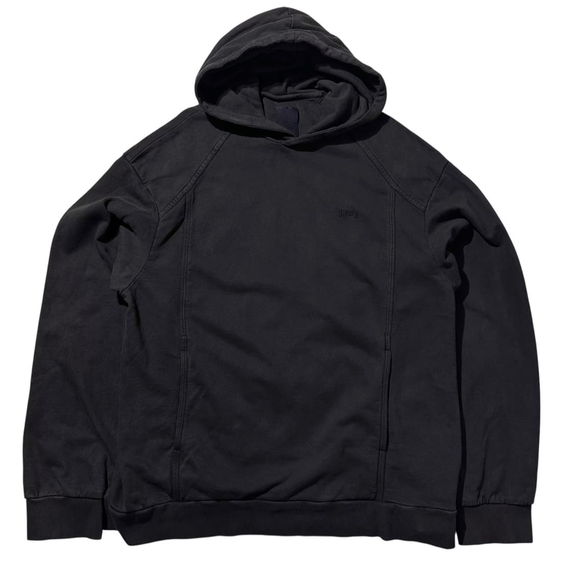 준지 24fw 가먼트 다잉 후드 상품이미지1
