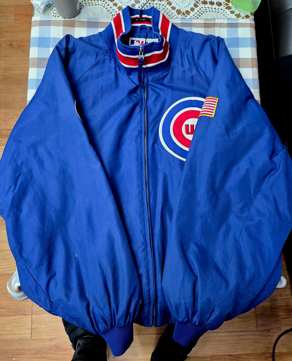 가슴110)마제스틱 시카고컵스 UBS 자켓 상품이미지1