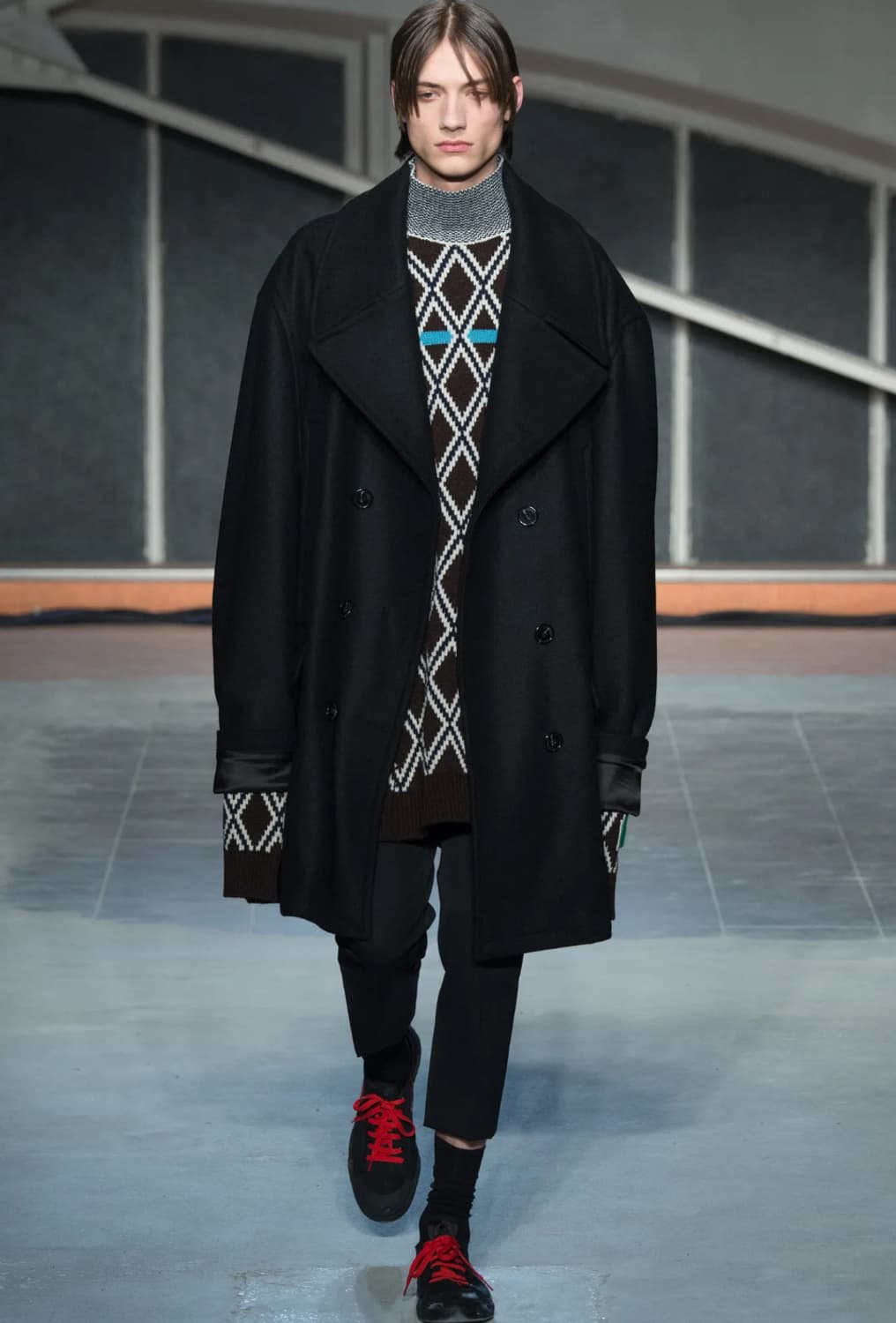 라프시몬스 16FW 오버사이즈 코트 상품이미지2