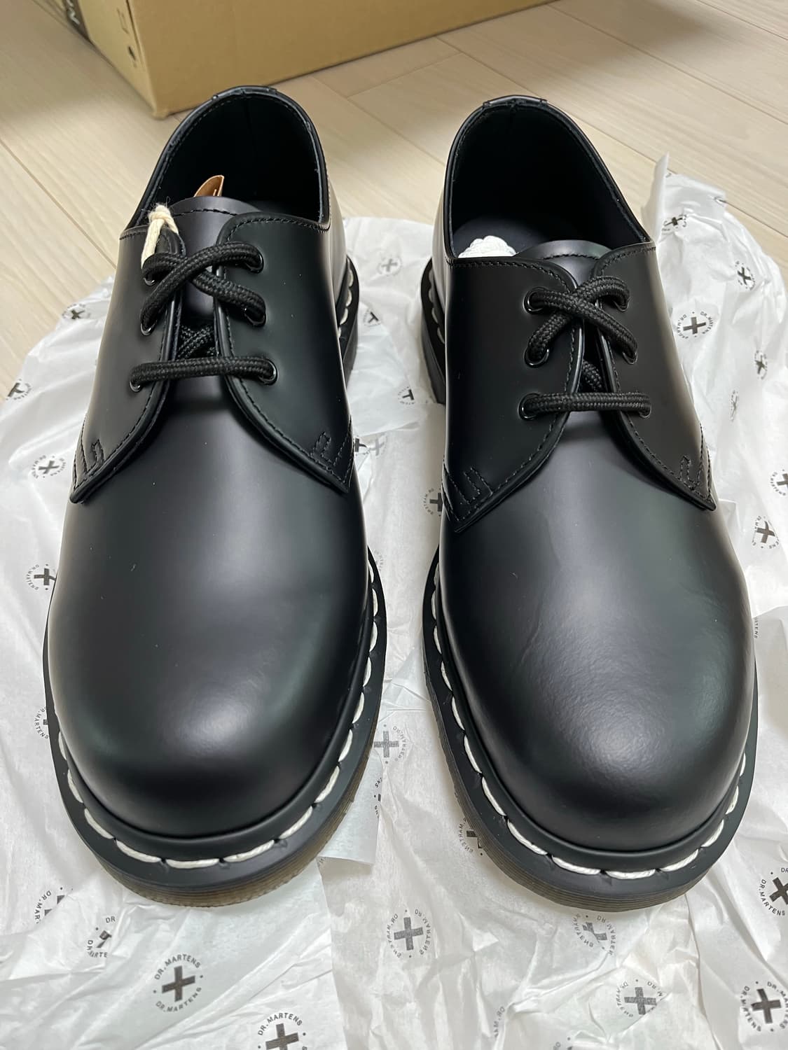 [260] 닥터마틴 1461 블랙 스무스 새상품 상품이미지2