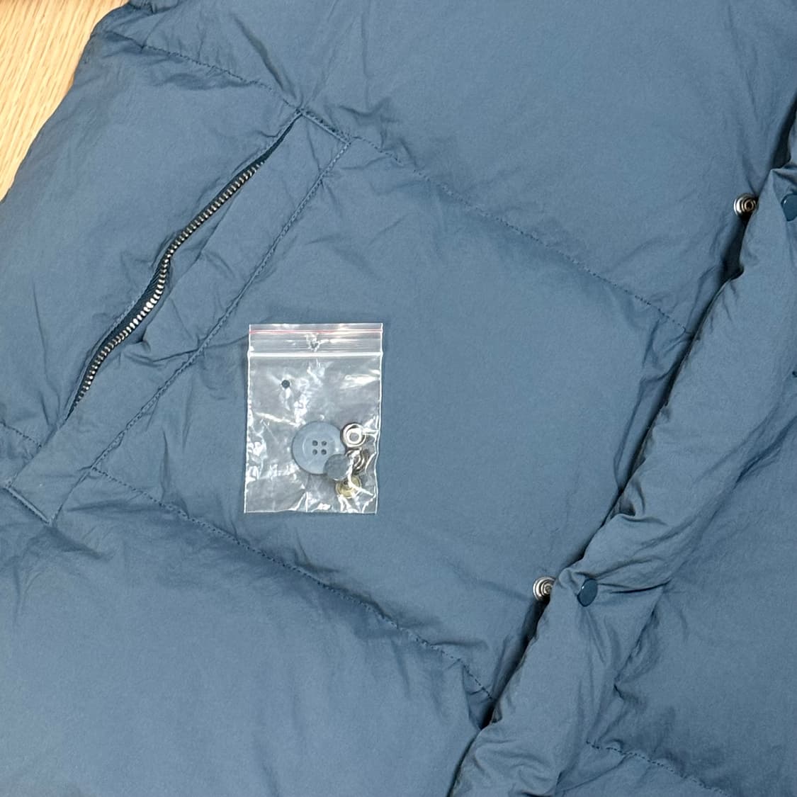 텐씨 써밋 다운 패딩 블루 사이즈50 상품이미지3