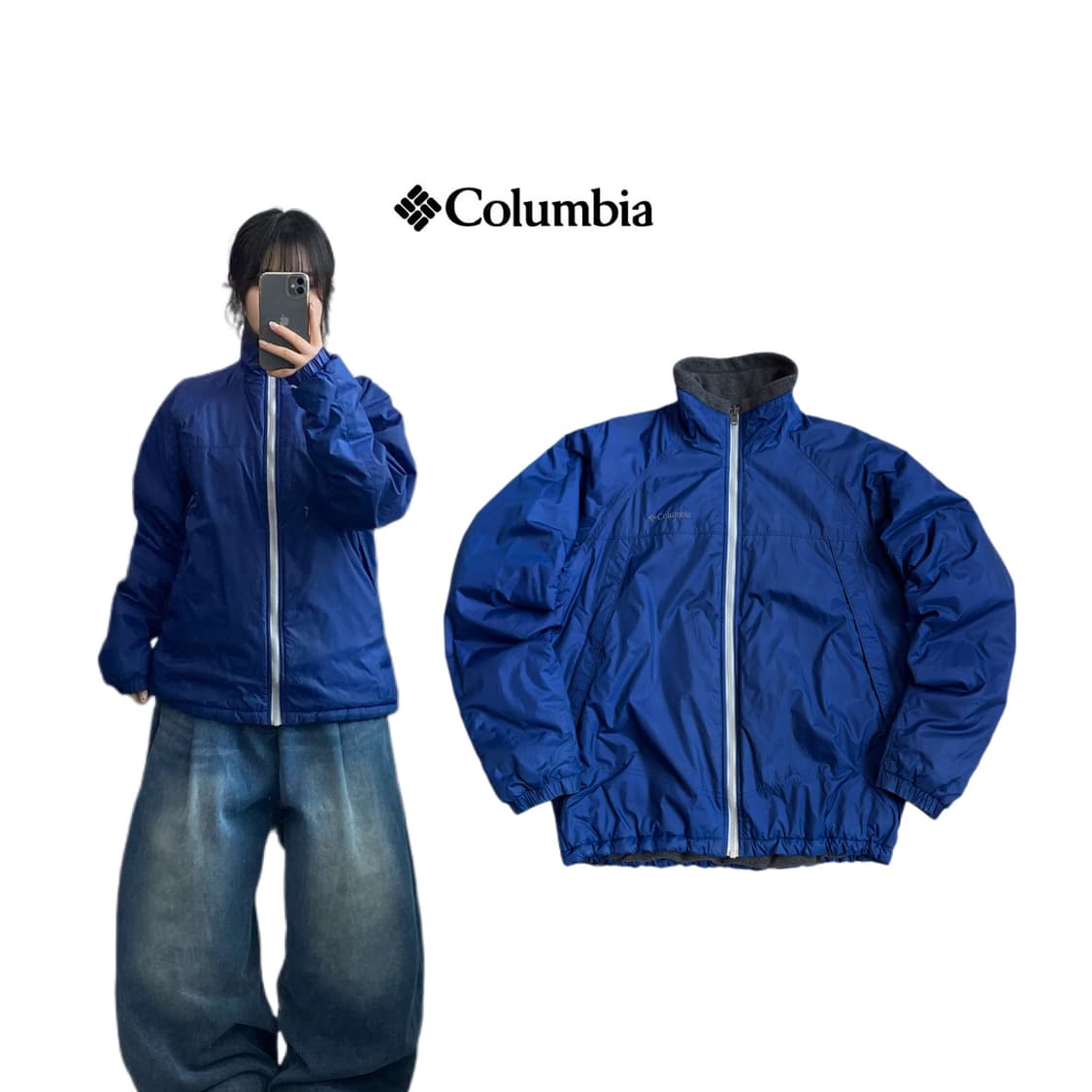 컬럼비아 풀오버 웜업 자켓 상품이미지1