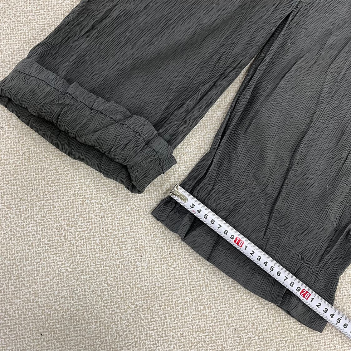 76 에잇세컨즈 밴딩 플리츠 바지 0122M2 상품이미지8