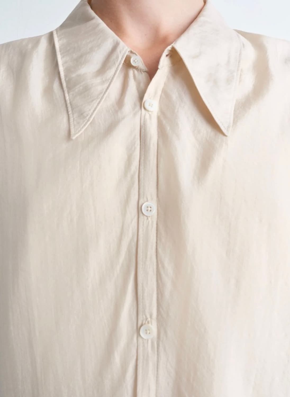LEMAIRE Light Pointed Collar Shirt 상품이미지2