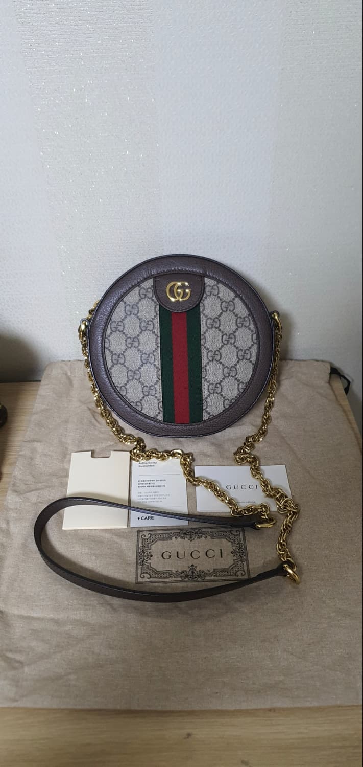 (미사용)구찌 오피디아 크로스백/탬버린백 새상품급 정품(감정서O) 상품이미지1