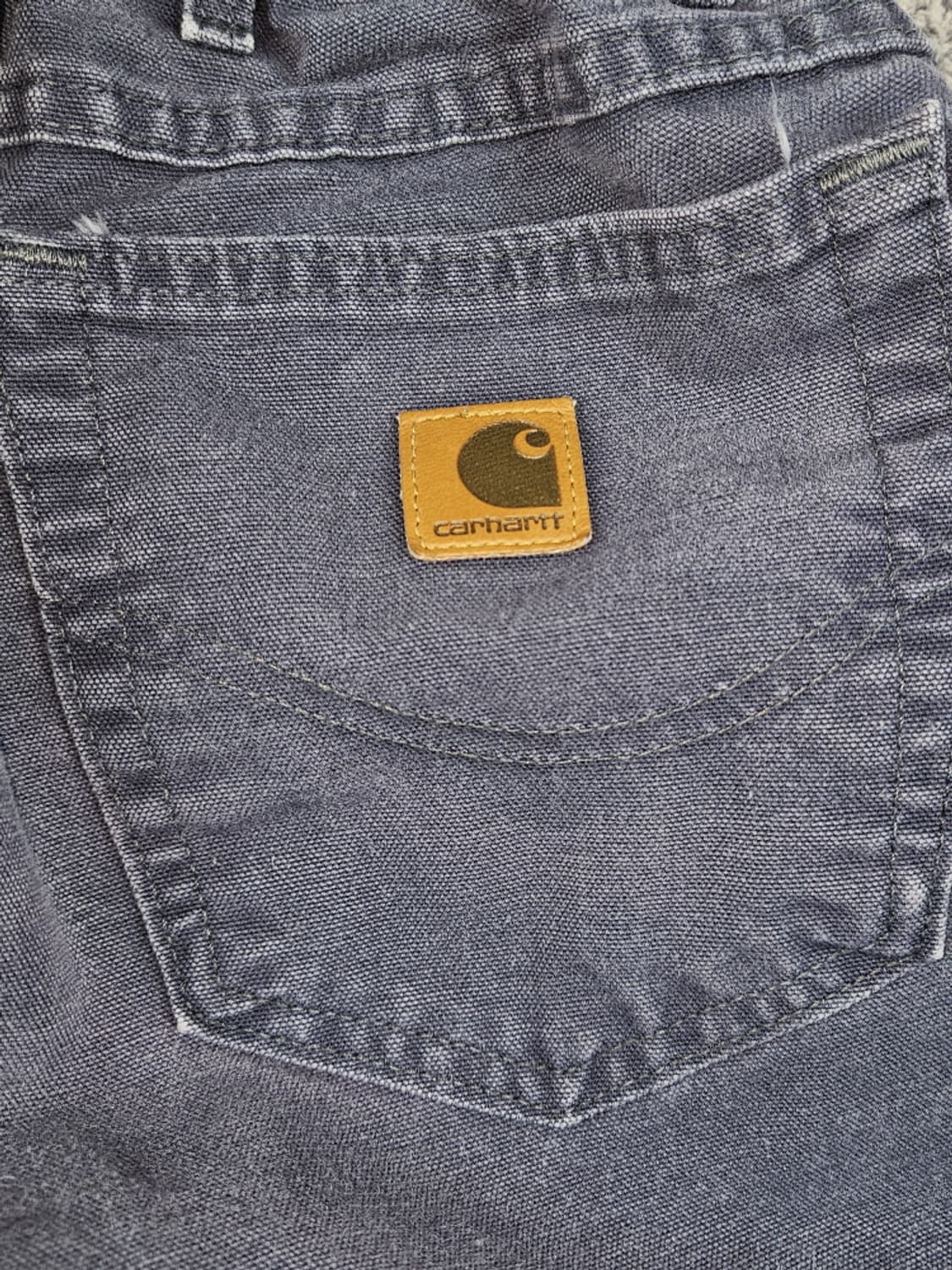 칼하트 다잉 워시드 밴딩 커스텀 워크팬츠 ( 38 추정 ) / 9976 상품이미지7