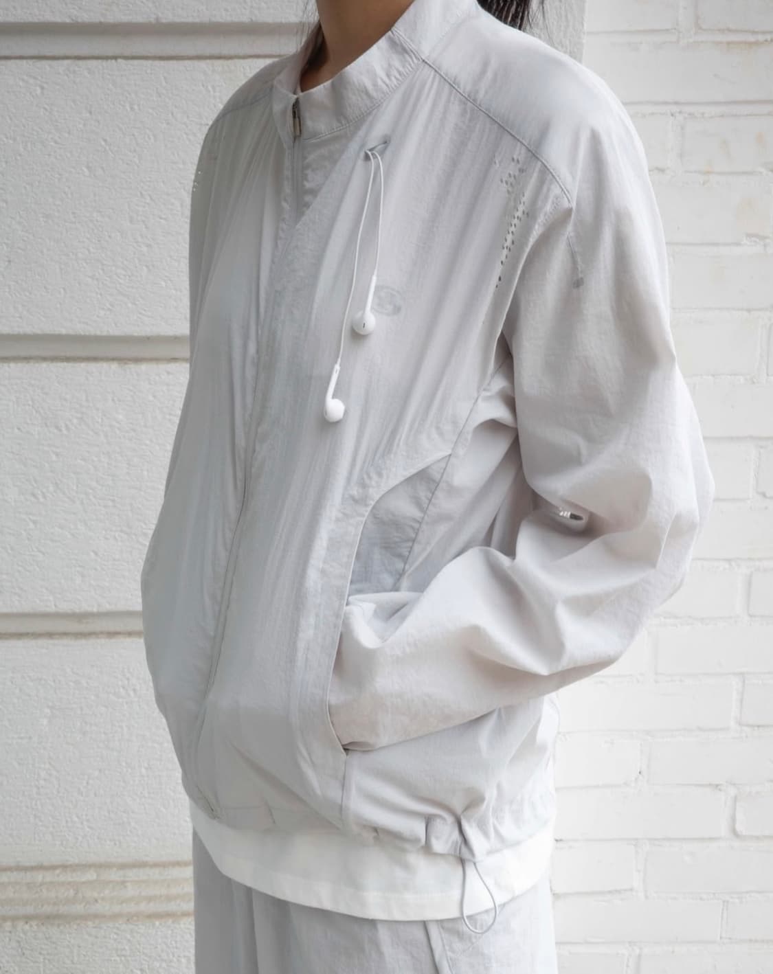 LASER WELD JACKET [LIGHT GREY] 2 상품이미지1