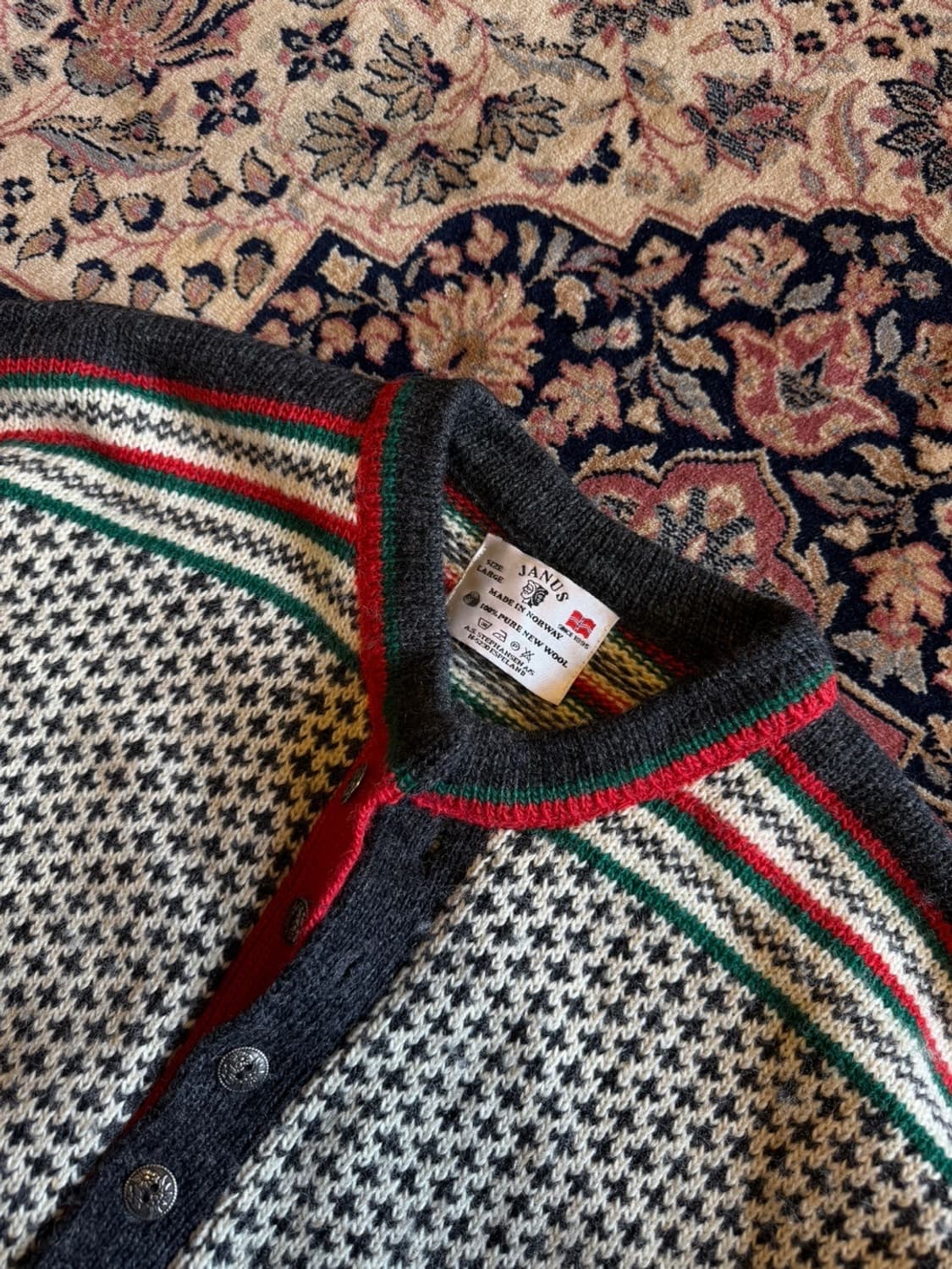 JANUS 노르딕 헨리넥 니트 105 상품이미지2