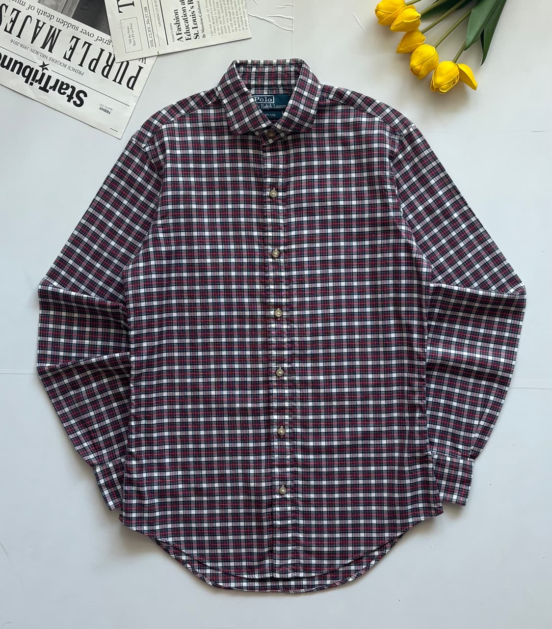 Polo 폴로랄프로렌 체크 셔츠 상품이미지2