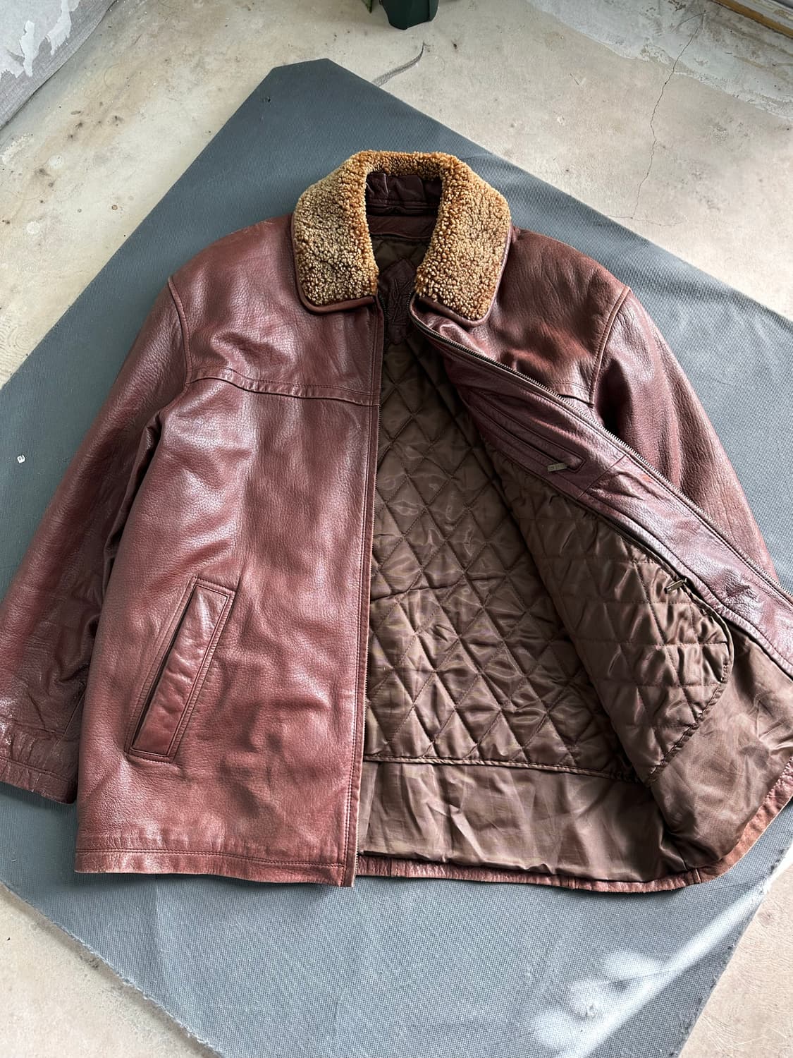 입생로랭 양가죽 자켓 100 상품이미지4