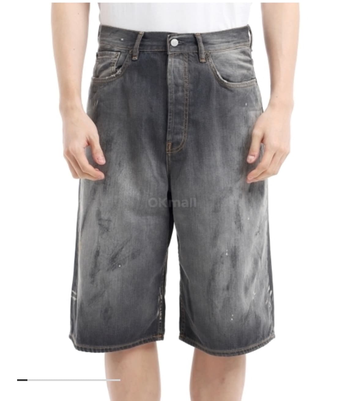 [48] 아크네스튜디오 쇼츠 흑청 상품이미지1