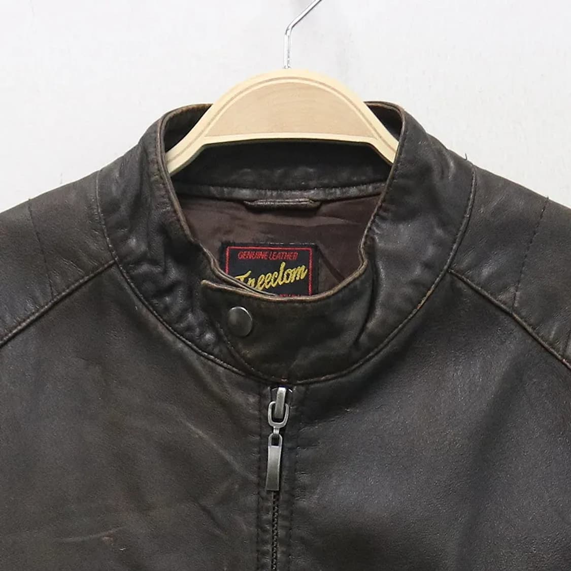 FREEDOM Y2K가죽 라이더 집업 60360 상품이미지3