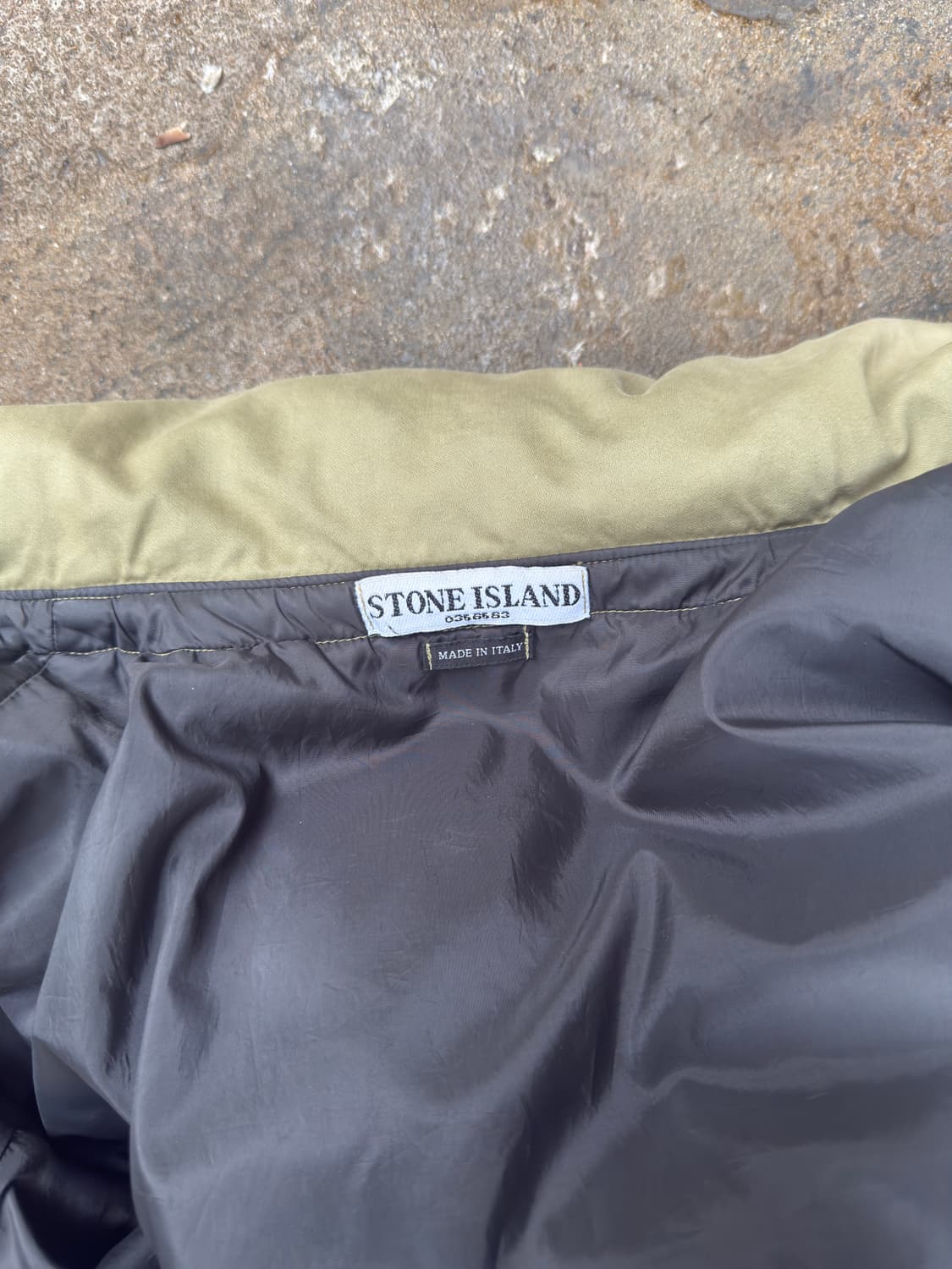 스톤 아일랜드 Opaque Nylon Tela Down 06AW 상품이미지6