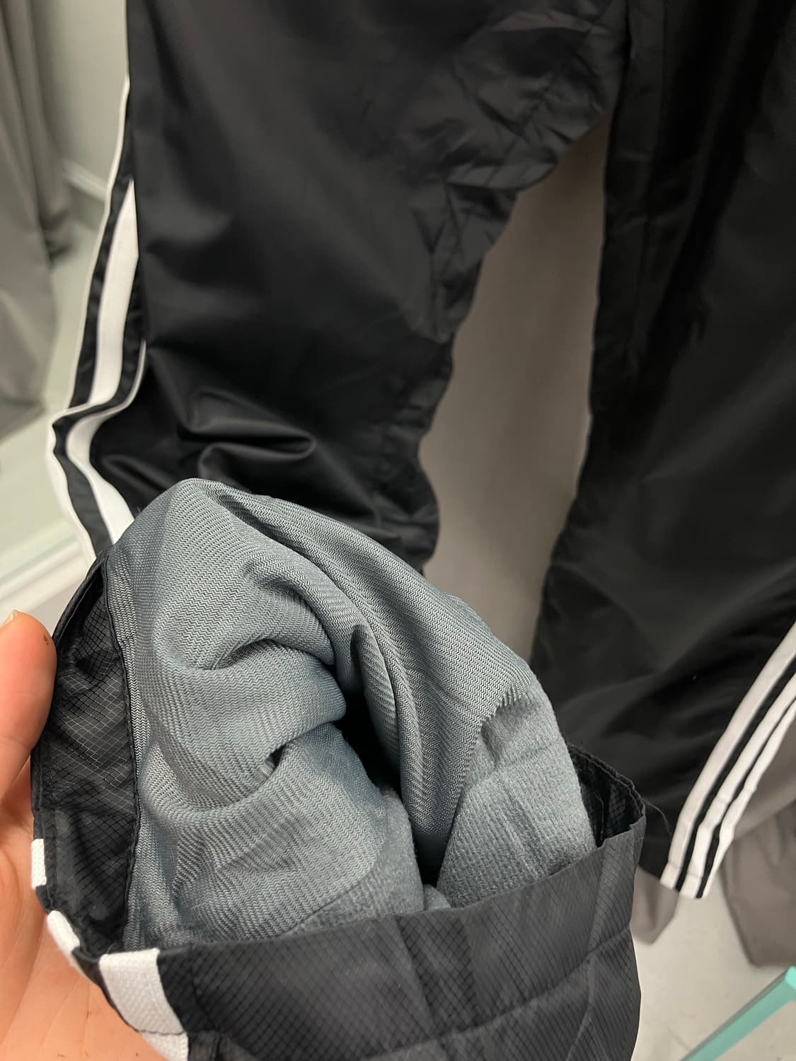 아디다스 누빔안감 트레이닝 팬츠  상품이미지3