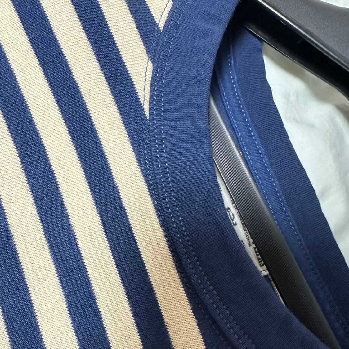 오콘쿼 스트라이프 긴팔 티셔츠 L 상품이미지4