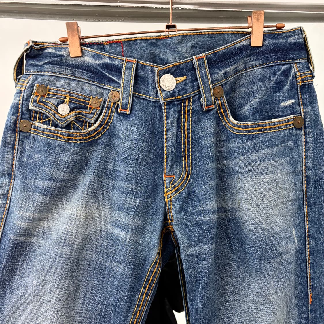 트루릴리전 부츠컷 데님 팬츠 상품이미지7