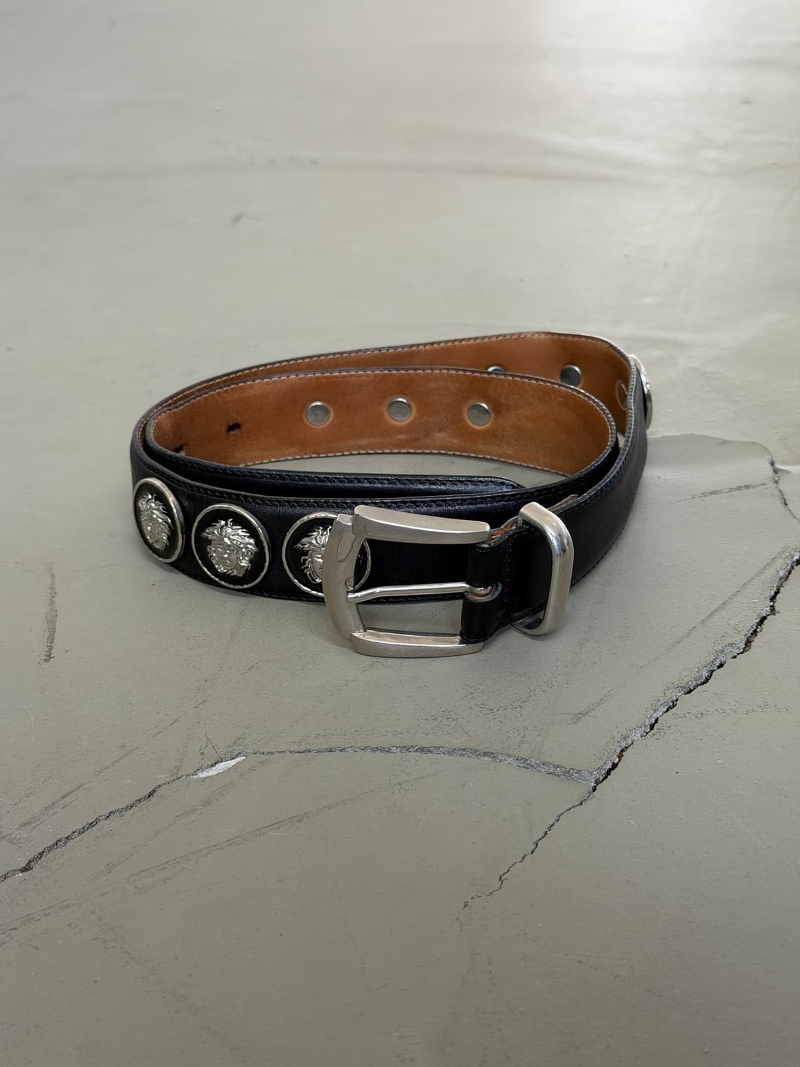 GIANNI VERSACE leather belt 상품이미지1
