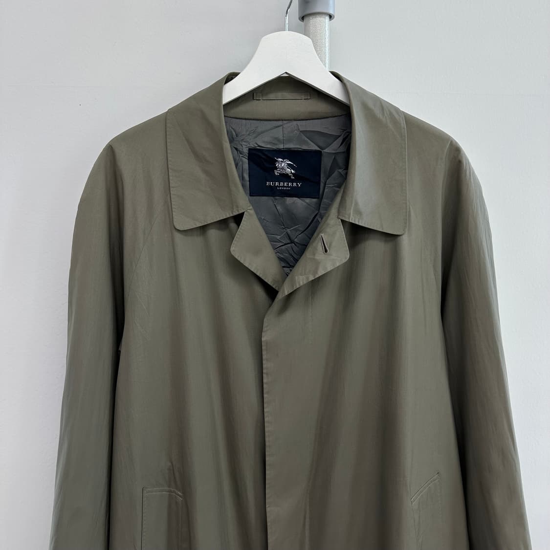 버버리 실크 100% 맥코트 상품이미지4