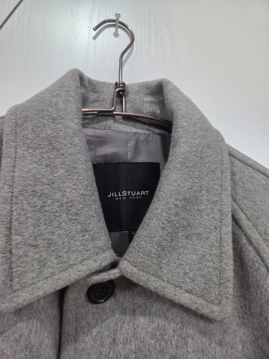 (XL) 질스튜어트 뉴욕 캐시미어 블렌드 핸드메이드 발마칸 코트 상품이미지5