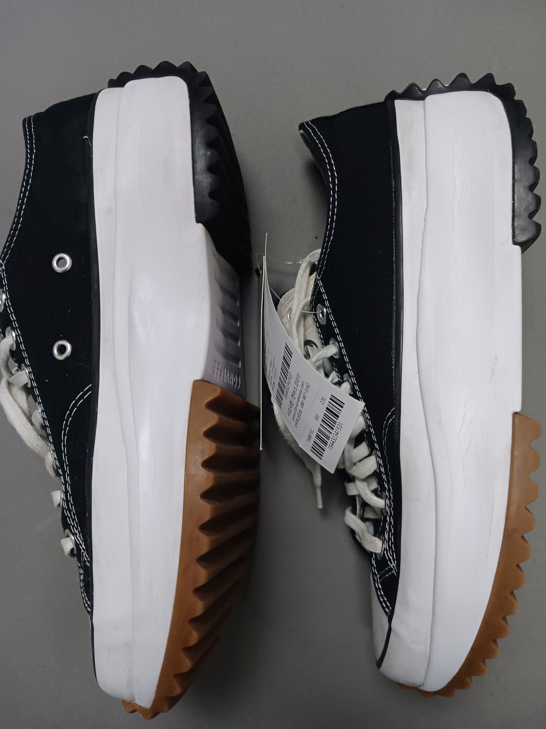 [270] 컨버스 런스타 하이크 OX 블랙 스니커즈 168816C 상품이미지4