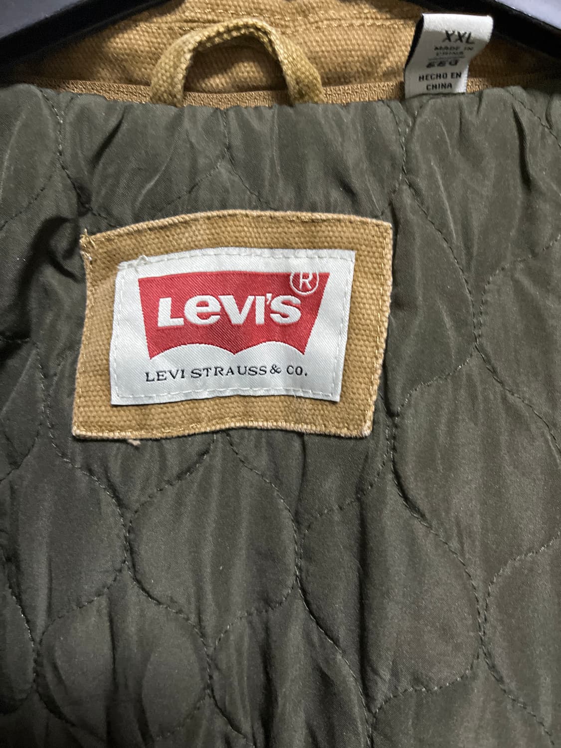 90s리바이스 워크자켓 XLL 상품이미지2