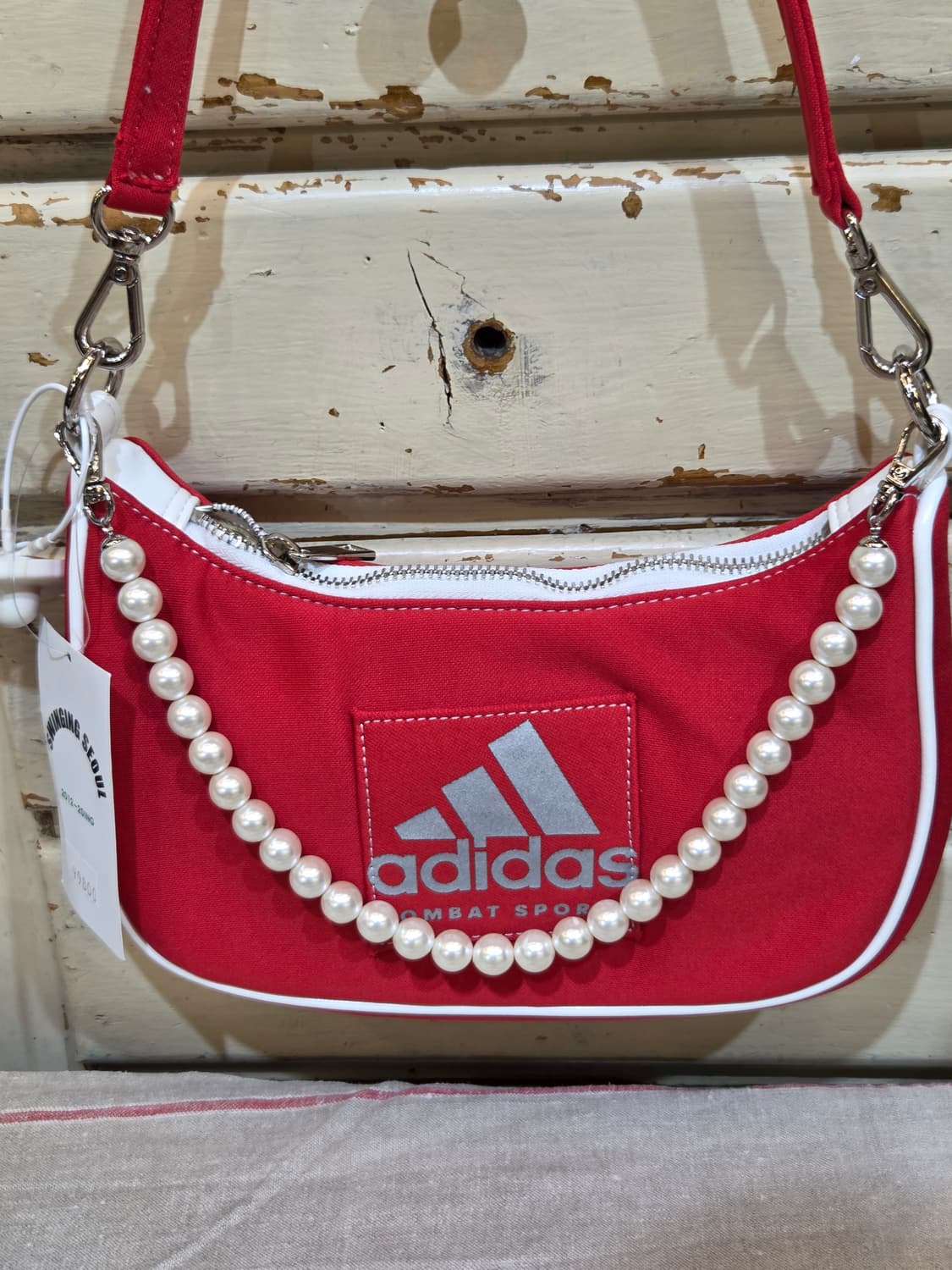 [MADE] Adidas 아디다스 레드 진주숄더백 상품이미지2