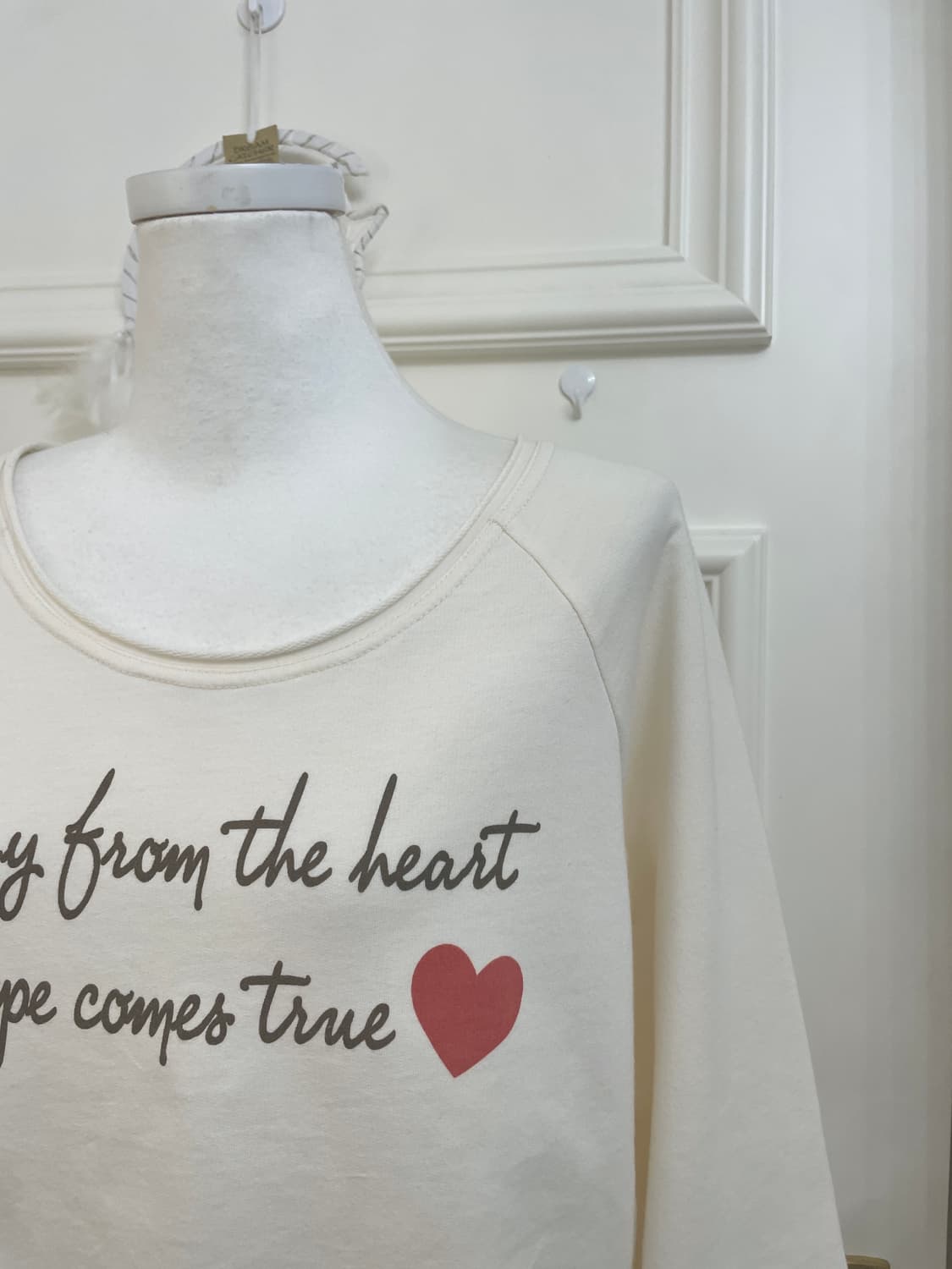 CINEMA CLUB ivory lettering point crop t 상품이미지7