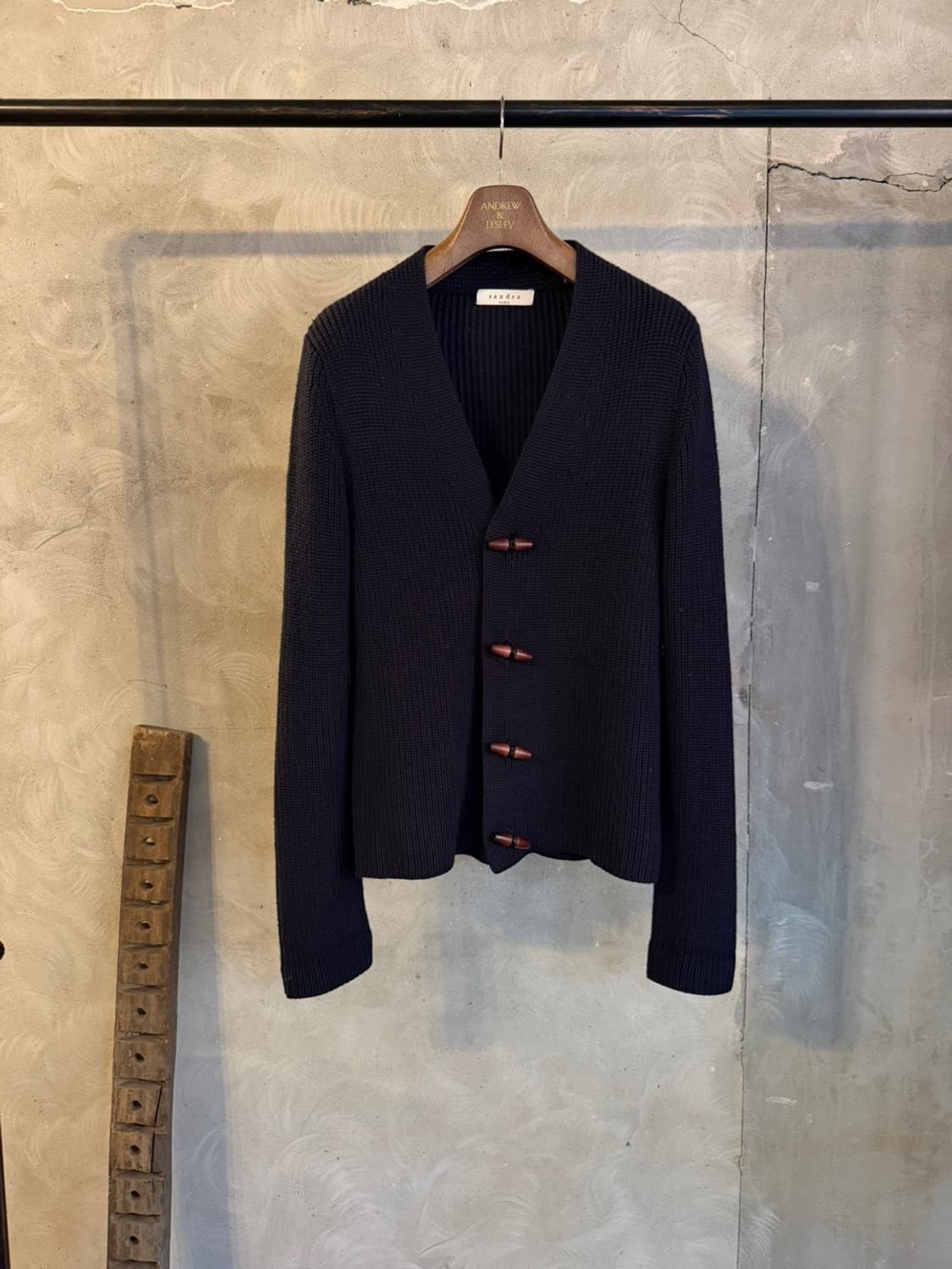 산드로 토글 니트 가디건 여성66-77 상품이미지10