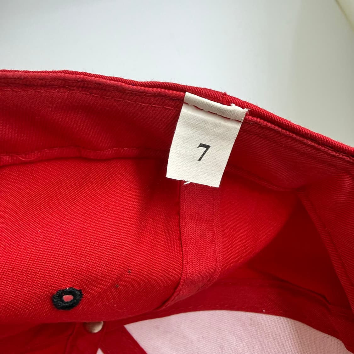 [희귀/OG] 90s 스타터 시카고 블랙호크스 사이드 스크립트 피티드 캡 상품이미지9