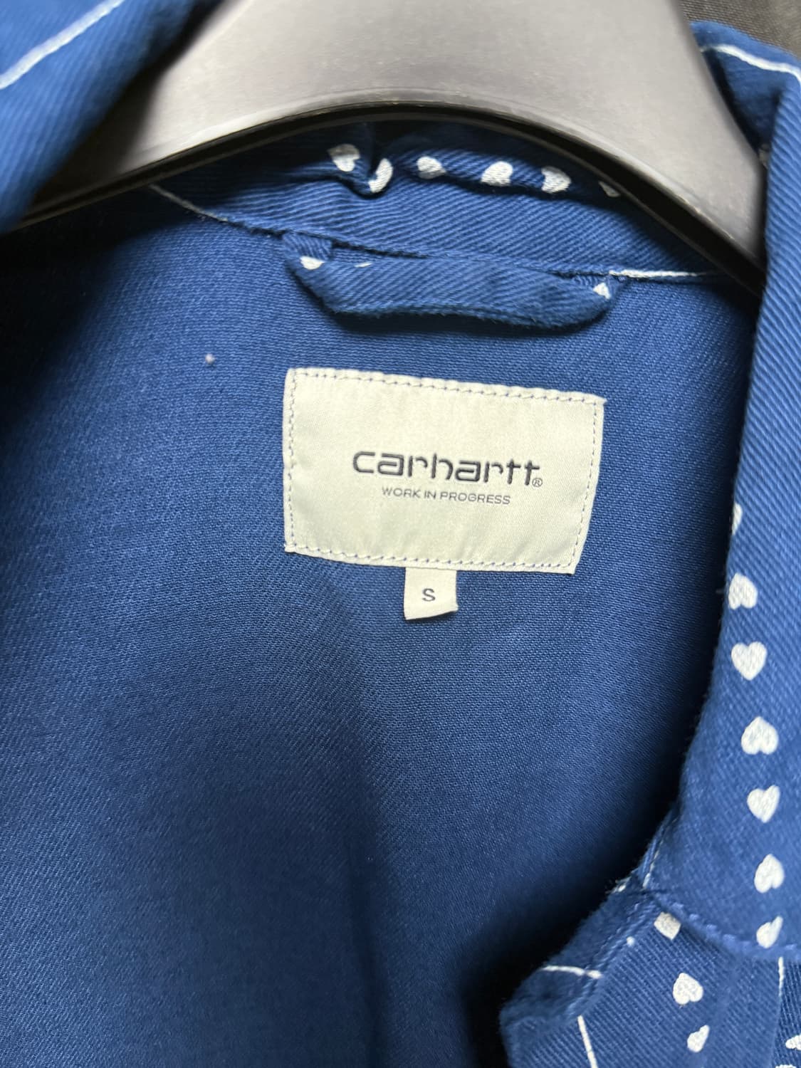 칼하트윕 드류 초어 자켓 인디고 블루 상품이미지5