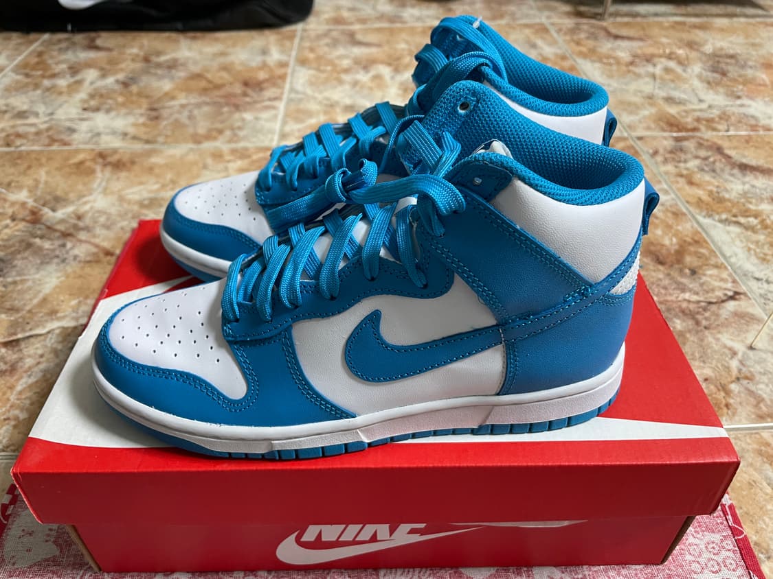 나이키 덩크 하이 레트로 챔피언쉽 블루 상품이미지4