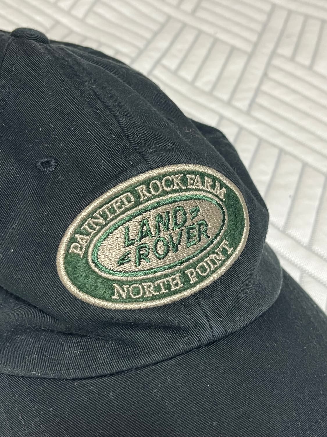 빈티지 랜드로버 볼캡 블랙 상품이미지2