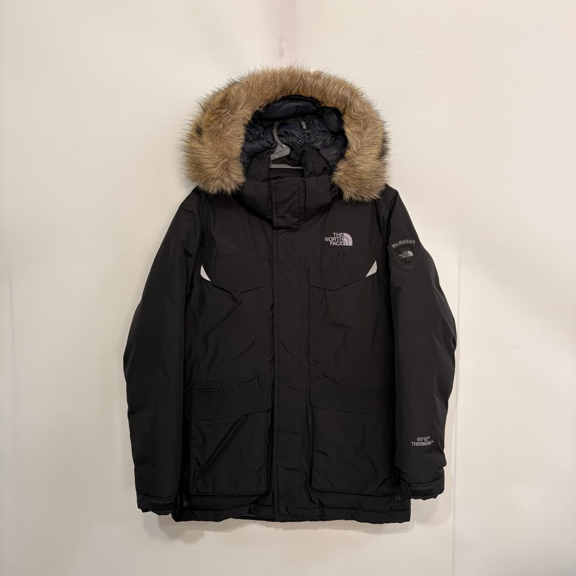 노스페이스 남성 맥머도 고어 패딩 95 상태최상 블랙 상품이미지1