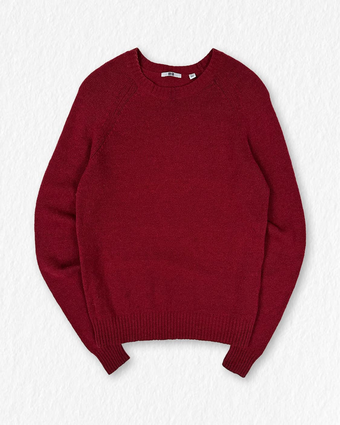 유니클로  니트 레드 상품이미지1