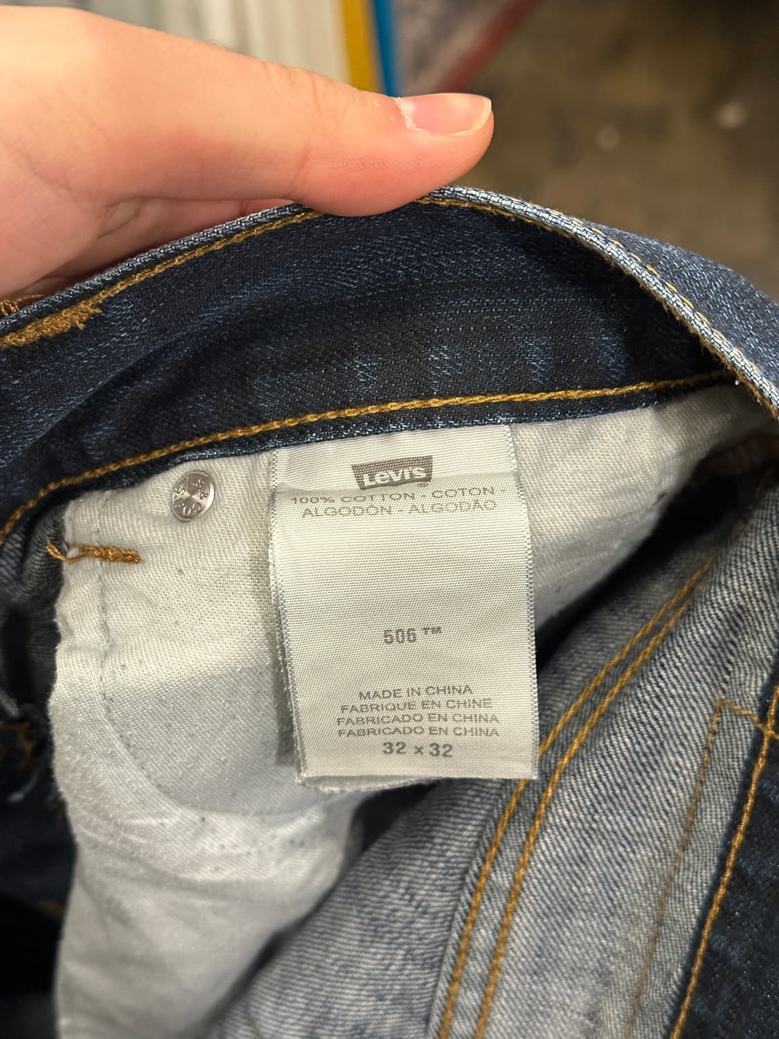 리바이스 506 W32 L32 상품이미지3