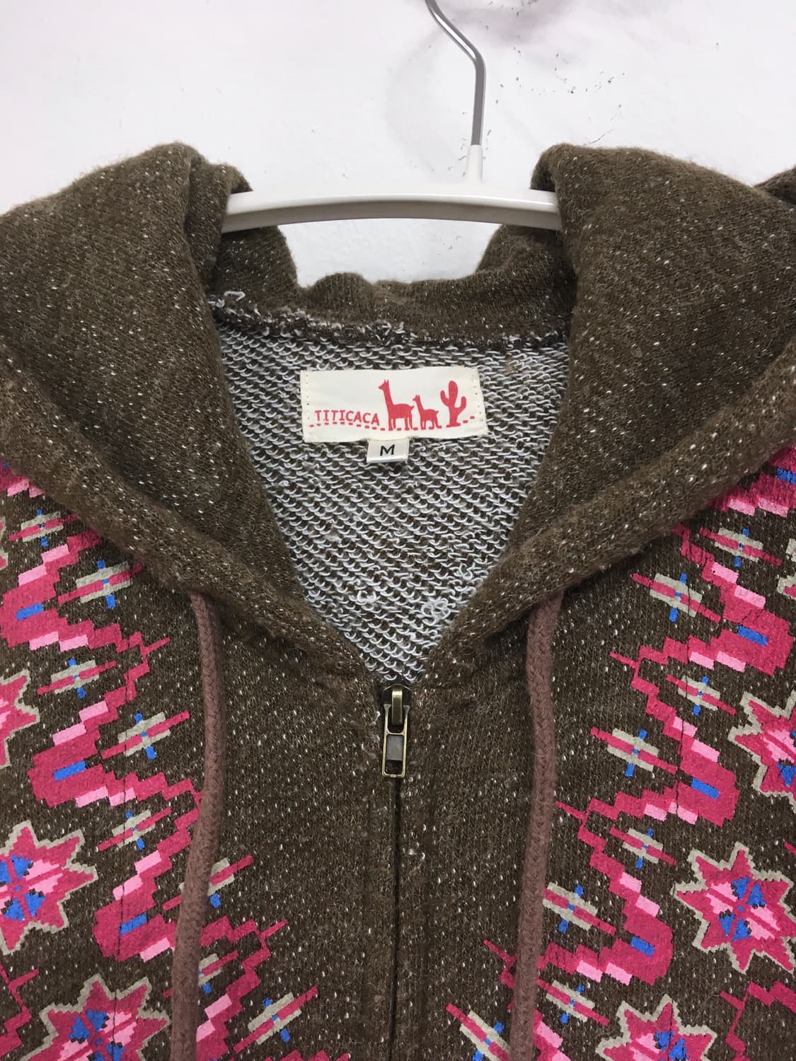 티티카카 에스닉 후드집업 상품이미지3