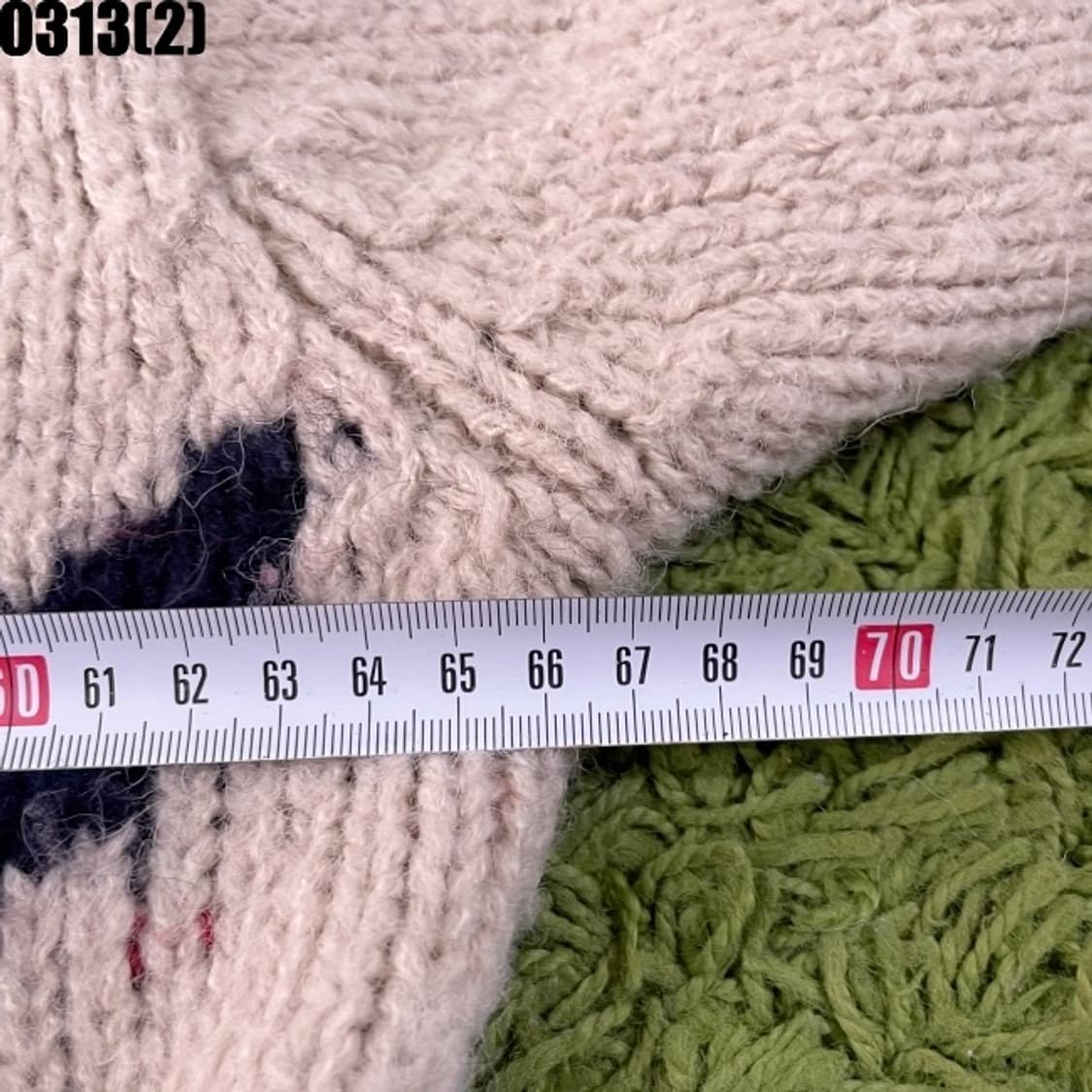 빈티지 니트집업 상품이미지5