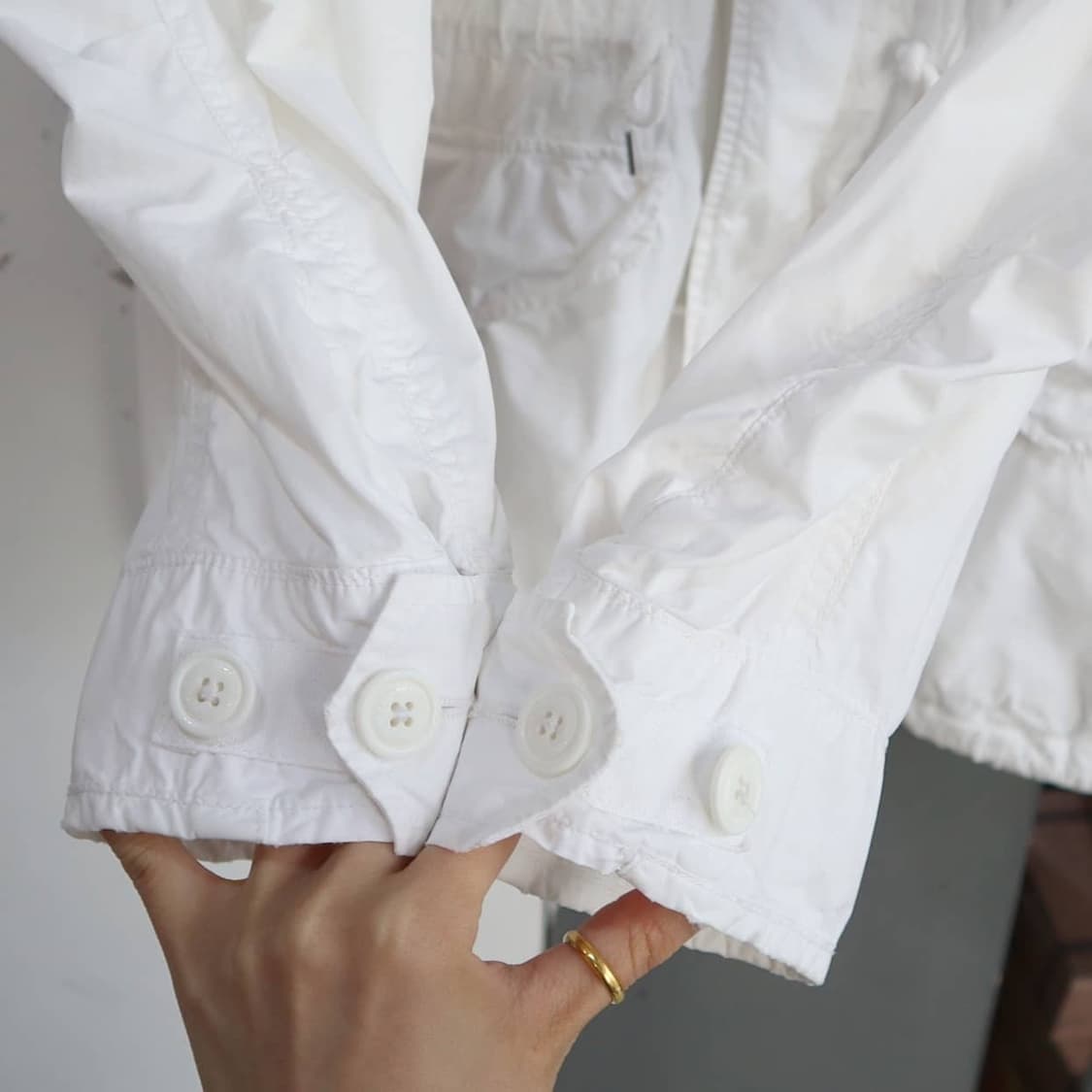 폴로 화이트 M65 필드자켓 상품이미지5