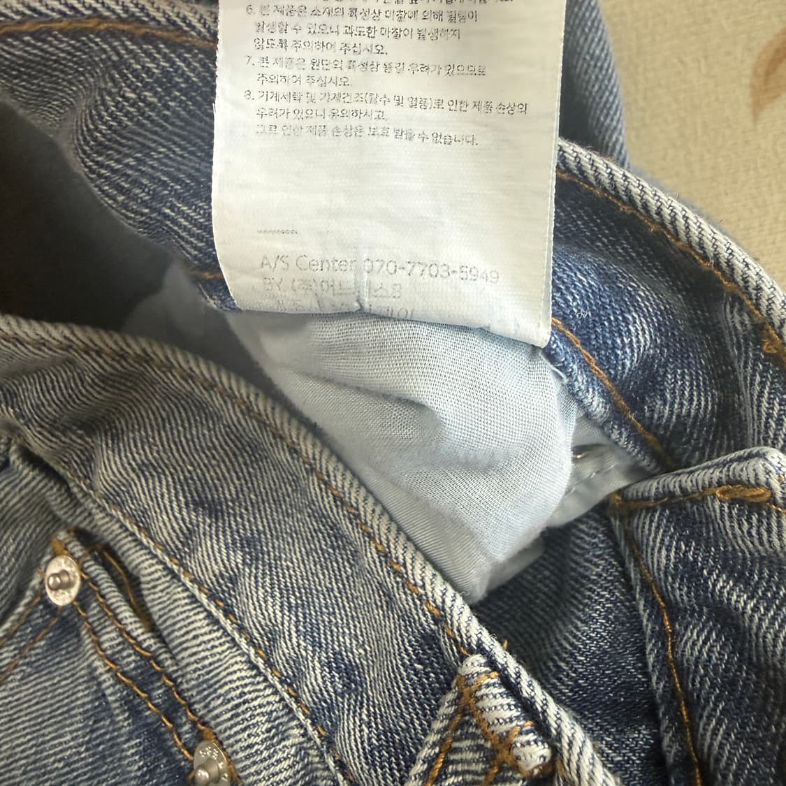 (S)어반 드레스 AVAN DRESS 카고 데님 반바지 상품이미지4