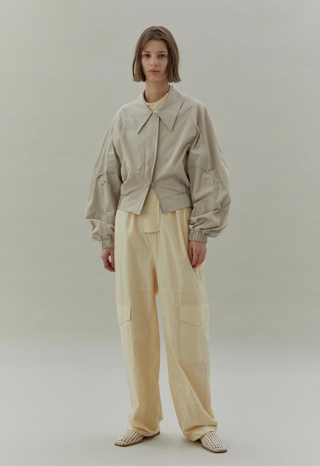 로우클래식 점프수트 크림 새상품 정가 40 상품이미지6