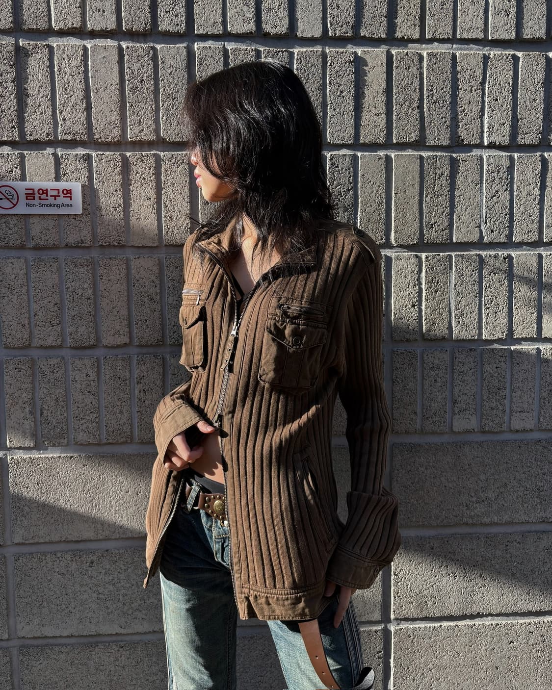 코튼 코듀로이 셔츠 집업 상품이미지2