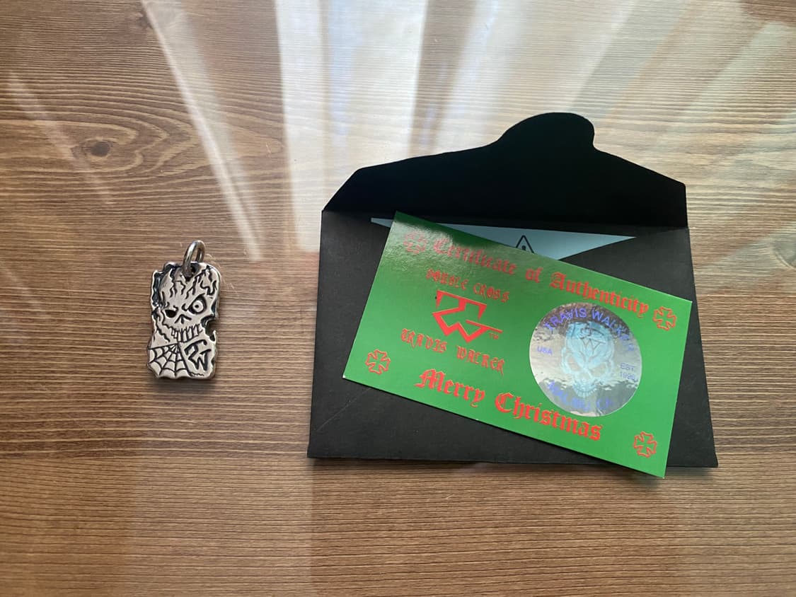 트레비스 워커의 925 실버 도그택 은 펜던트 판매합니다. 상품이미지7