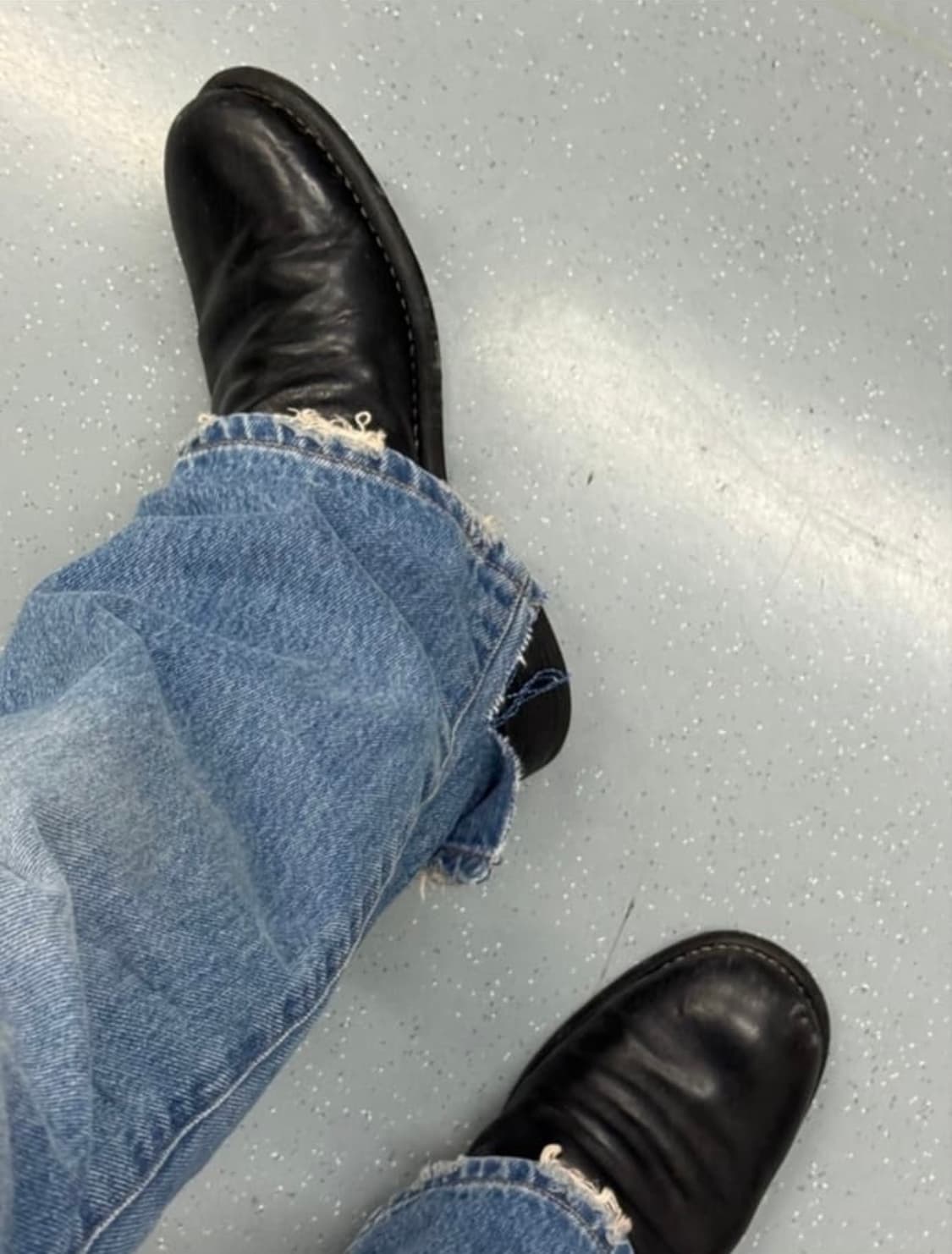 HTAE Timeworn 47' Natural Indigo Denim 상품이미지3