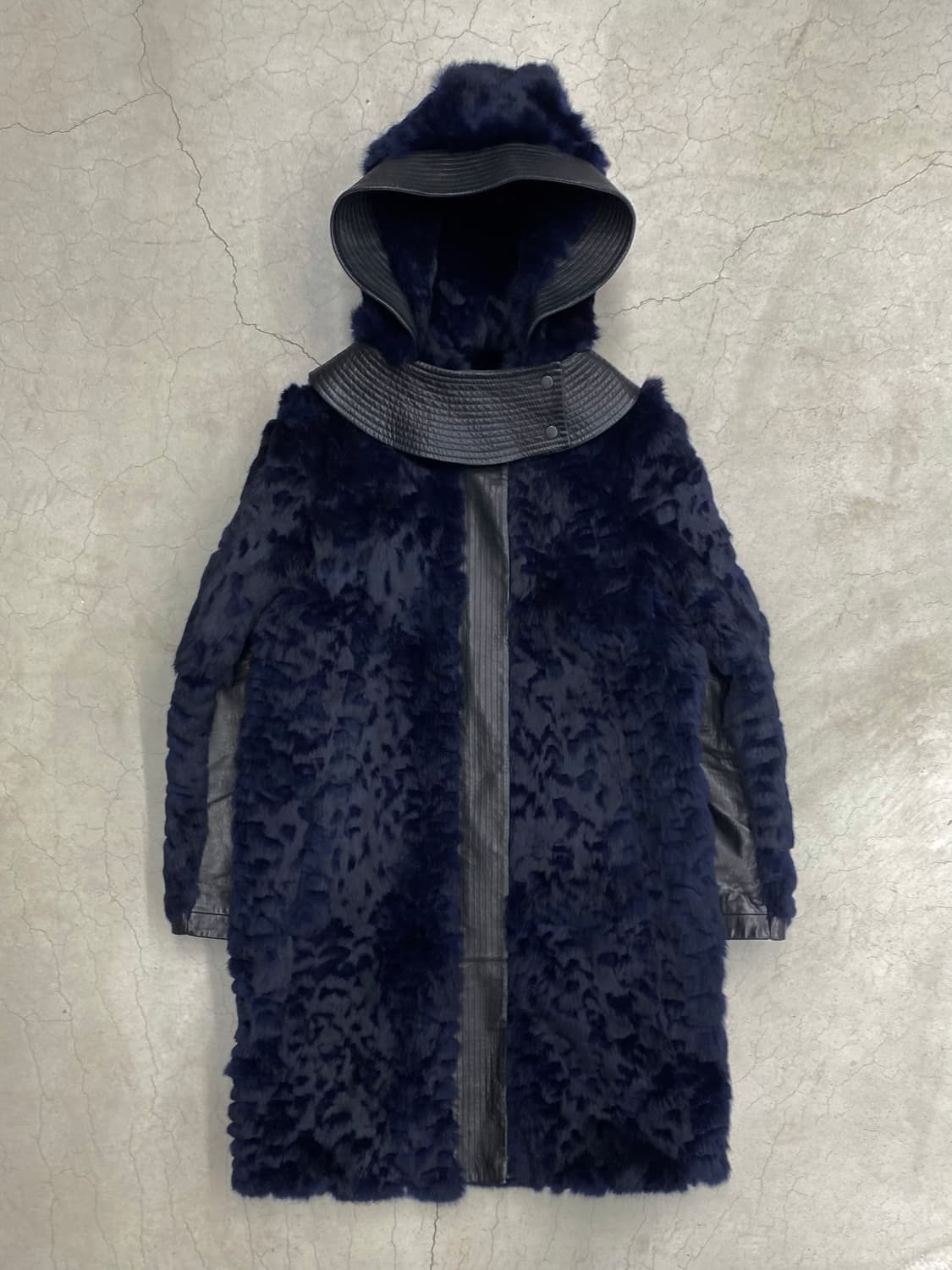 헬무트랭 13AW 램스킨 레빗 퍼 코트 상품이미지2